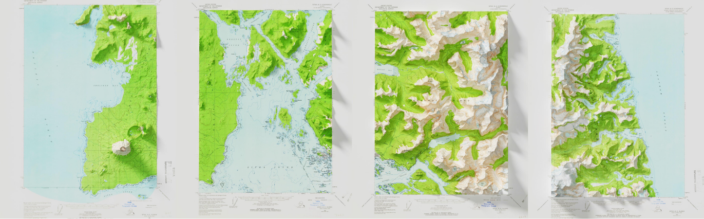 Sitka Quad Map Collection