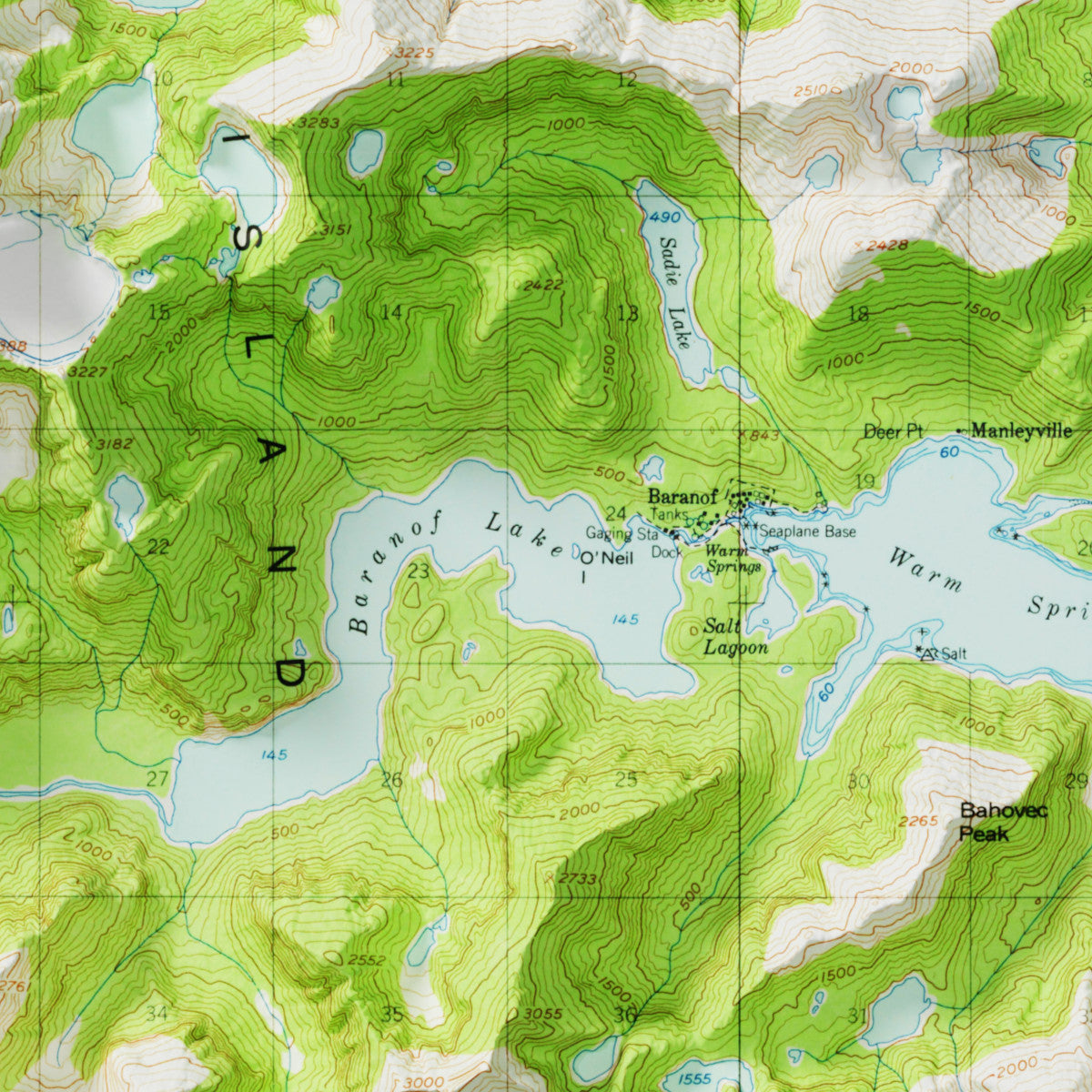 Sitka A-3 Quad Map