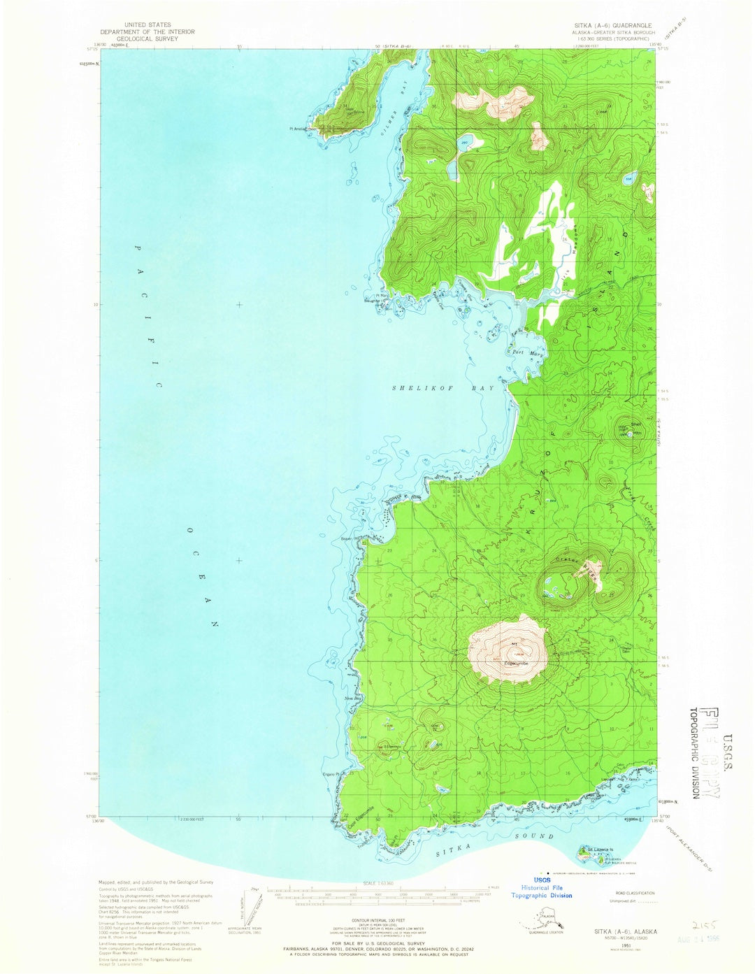 Sitka A-6 Quad Map