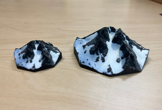 Cupola Peak — Cross Mountain 3D Print